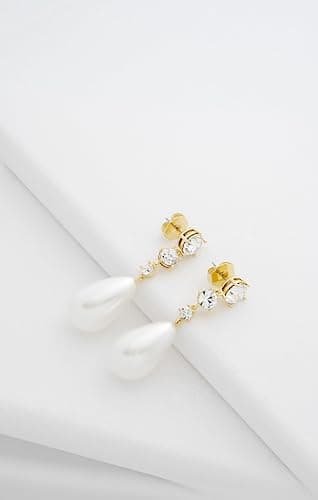 Ted Baker Pearsti Statement Crystal Bead Drop Earrings for Women thumbnail 4