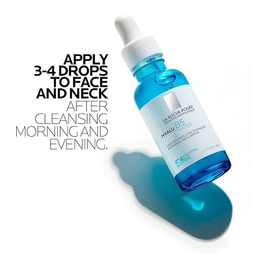 La Roche-Posay Hyalu B5 Suractivated Hyaluronic Acid Serum for Face, Vitamin B5 + Hyaluronic Acid + Glycerin, Hydrating Serum Visibly Plumps Skin, Sensitive Skin Safe, Anti Aging, Oil-Free thumbnail 9