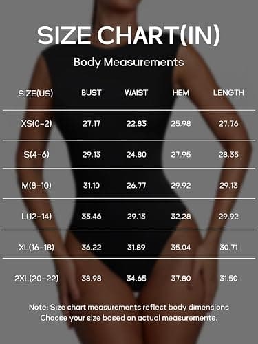 PINKMSTYLE Womens Crew Neck Sleeveless Bodysuit Double Lined Stretchy Fitted Basic Thong Body suit Tank Tops thumbnail 7