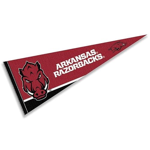 Arkansas Razorbacks Pennant Full Size Felt - Image 1