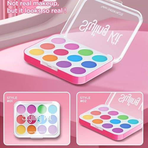 Kids Makeup Toy for Girls, Play Makeup Kit, Pretend Makeup for Toddles, Make Up Toy for Grils 3 4 5 6 7 8, Little Girls Makeup Toy Washable Cosmetic Set, Birthday for Girl thumbnail 6