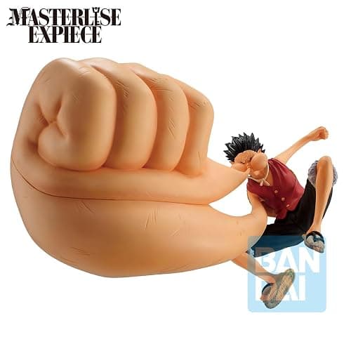 Ichibansho Figure - One Piece - Monkey D. Luffy Gear 3 (Road to King of The Pirates), Bandai Spirits Masterlise Collectible Statue thumbnail 5