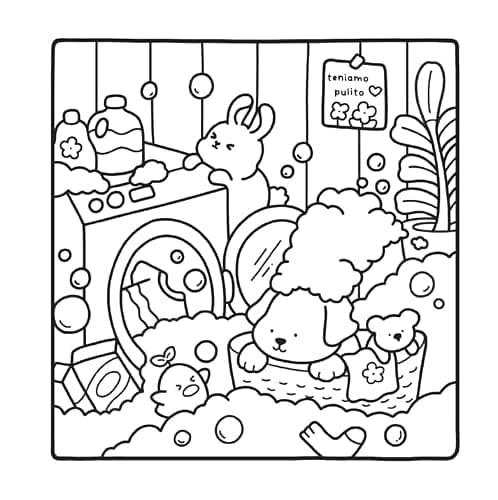 Soffici cuccioli. Libro da colorare per tutte le età (Gli originali Coco Wyo) thumbnail 5