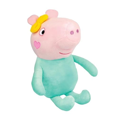 World Tech Toys Peppa Pig Baby Evie Playset – 8" Plush, Pink Nursery Station, High Chair, Play Washing Machine - Role-Play Playset - Ages 3+ thumbnail 8