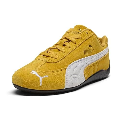 PUMA Womens Speedcat Og Lace Up Sneakers Shoes Casual - Yellow thumbnail 2