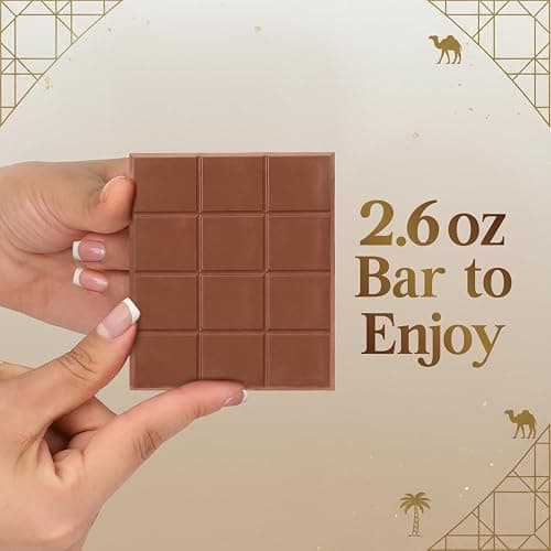 Dubai Chocolate Bar Pistachio – 2.6 oz Premium Dessert with Pistachio Cream & Kataifi Filling | Gourmet Dubai Chocolate Filling | Elegant Gift Chocolate thumbnail 3