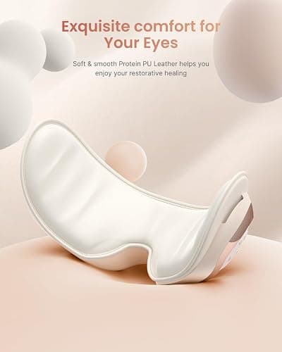 RENPHO Eyeris 3 Eye Massager with Heat and Cooling, Christmas Birthday Gifts for Women Mom Her Girls, Heated Eye Sleep Mask with Voice Control for Migraines, Reduce Dry Eyes, Temple Stye Eye Care thumbnail 6