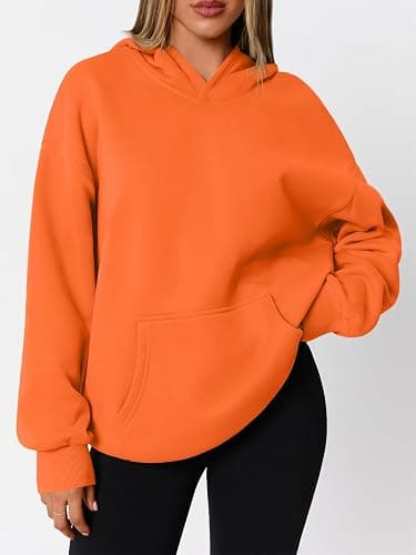 WYNNQUE Hoodies for Women Oversized Sweatshirts Fall Fashion Outfits 2025 Casual Sweaters Tops Fleece Workout Winter Clothes thumbnail 2