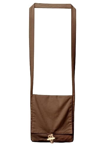 PROCOS Medieval Canvas Shoulder Bag, Pilgrim Pouch Bag Renaissance Viking Cosplay Accessory - Image 1