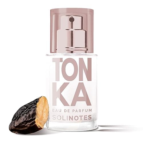SOLINOTES Tonka Perfume for Women - Eau De Parfum | Delicate Floral and Soothing Scent - Made in France - Vegan - 0.5 fl.oz - Tonka