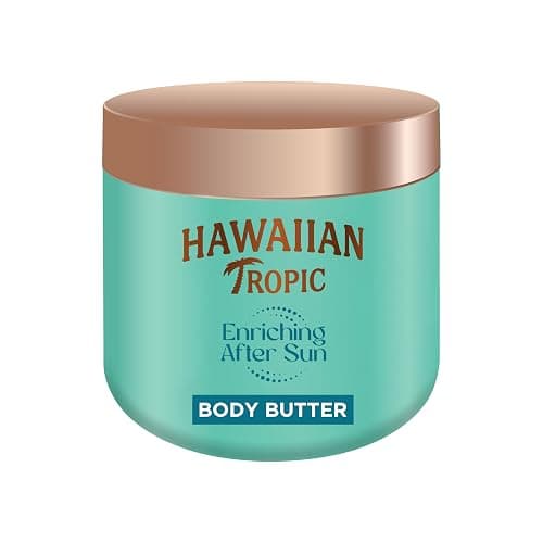 Hawaiian Tropic | Beurre Corporel Après-Soleil Enrichissant - 250 ml, Hydratation 12 Heures, au Beurre de Karité, Parfum de Noix de Coco, Végan - Image 1