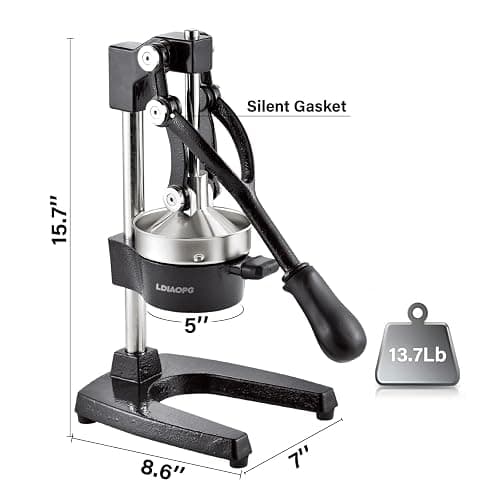 Cast Iron manual juicer thumbnail 2