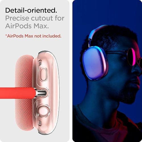 Spigen Coque Ultra Hybride Pro conçue pour Apple Airpods Max Case - Transparent thumbnail 5