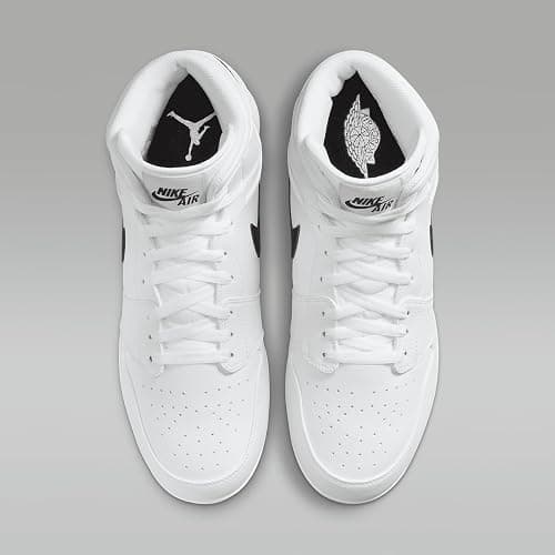 Jordan 1 Retro Metal Men's Baseball Cleats (White/White/Black) thumbnail 4