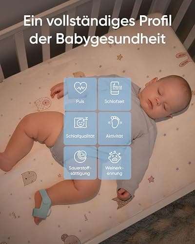 eufy Baby S340 Smart Sock Babyphone, 2,4 GHz WLAN, Schwenk- & Neigefunktion, Ohne Monatliche Gebühren thumbnail 2