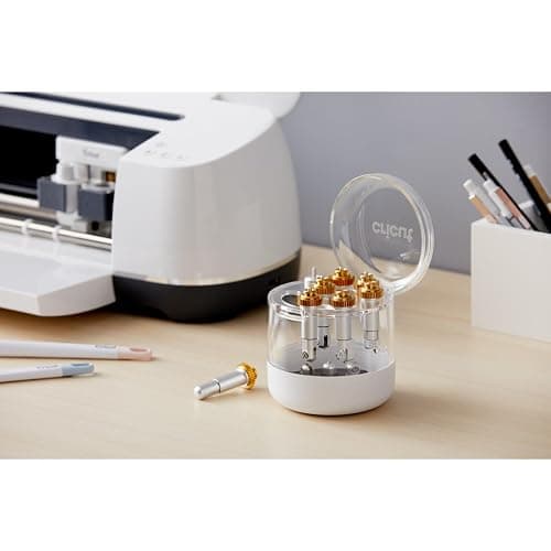 Cricut Engraving Tip + QuickSwap Housing, Premium Carbide Steel Engraving Tip, Inscribes Lasting Design on Glass, Metal & More, Compatible with Cricut Maker Cutting Machine, Silver thumbnail 8