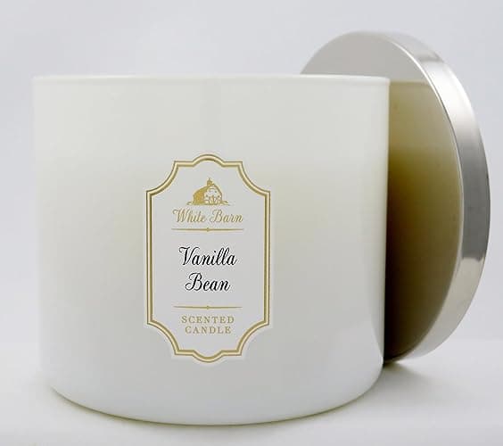 Bath & Body Works White Barn 3-Wick Candle in VANILLA BEAN - Image 1