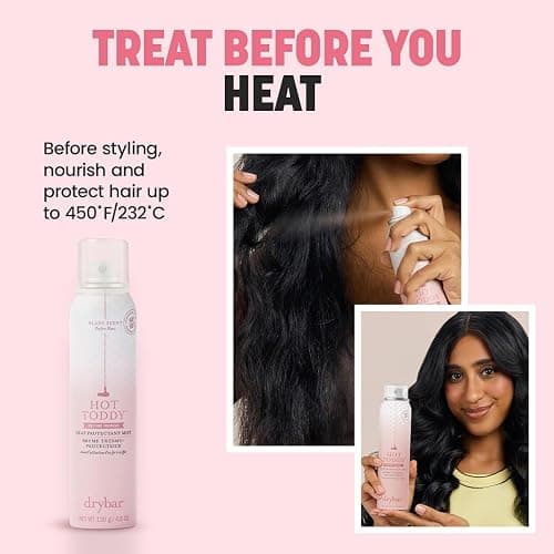 Drybar Hot Toddy Heat Protectant | Lightweight Formula for Hair, Protects from Heated Styling, Straightening and Styling Irons thumbnail 2