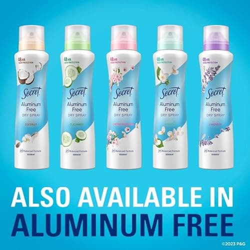 Secret Dry Spray Antiperspirant Deodorant for Women, 48hr Weightless Sweat & Odor Protection, Gentle on Skin, Powder Fresh Scent, 4.1 oz (Pack of 3) thumbnail 10