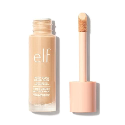 e.l.f. Halo Glow Liquid Filter, Teint-Booster für einen strahlenden, weich fokussierten Blick, mit Hyaluronsäure, vegan & tierversuchsfrei, 0 Fair - Image 1