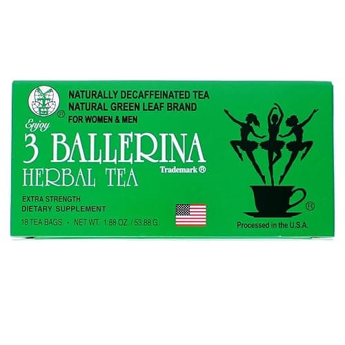 3 Ballerina Herbal Tea Drink Extra Strength Herbal, 18 Count (Pack of 2) thumbnail 3