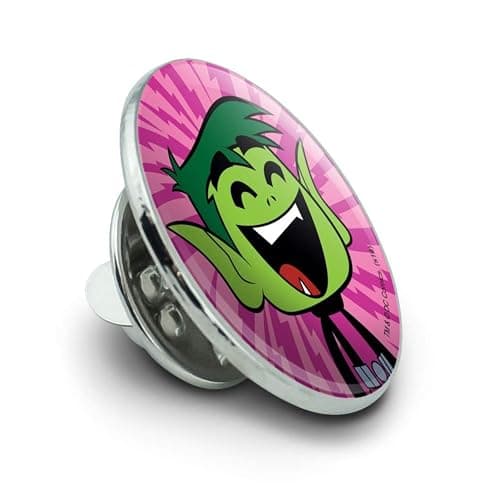 Teen Titans Go! Beast Boy Metal 0.75" Lapel Hat Pin Tie Tack Pinback thumbnail 2