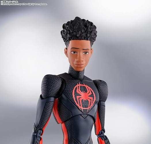 TAMASHII NATIONS - Spider-Man: Across The Spider-Verse - Spider-Man (Miles Morales) S.H.Figuarts Action Figure thumbnail 8