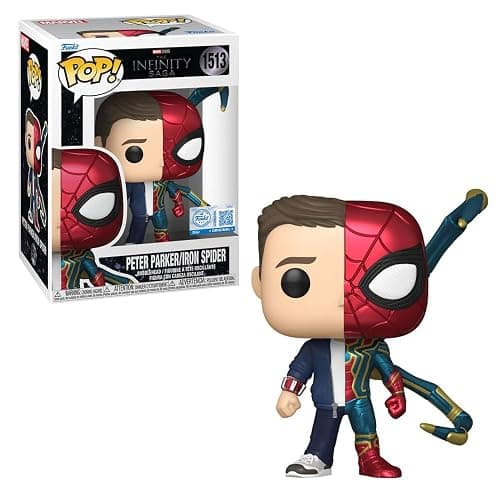 Pop Peter Parker/Iron Spider Funko Original 1513 Plastic Protector - Image 1