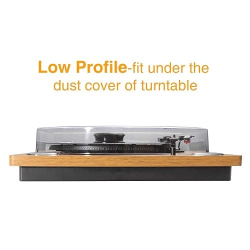 Record Weight Stabilizer by FEMELI,Turntable Weight Clamps-Low Profile to Fits Under Dust Cover of Turntable Vinyl Disc LP Record Player (Black) thumbnail 2