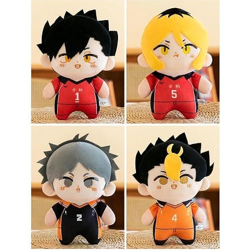 MABAIUDE Nishinoya Yu Soft Figure 20cm Cute Anime Soft Figure Hug Pillow Schoolbag Wallet Pendant Charm Home Sofa Decoration Xmas Gifts thumbnail 5
