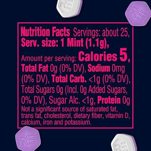 RESPAWN BY Razer RESET Blackberry Vanilla Sugar Free Mints Bulk, 8 Pack 1oz | Travel essentials: a breath mints bulk pack of sugar-free candy! Ideal mints for bad breath, gaming, and office workers thumbnail 8