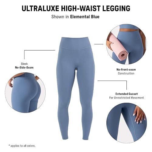 YITTY Active Women's Ultraluxe High-Waist Legging, Athleisure, 4-Way-Stretch thumbnail 6