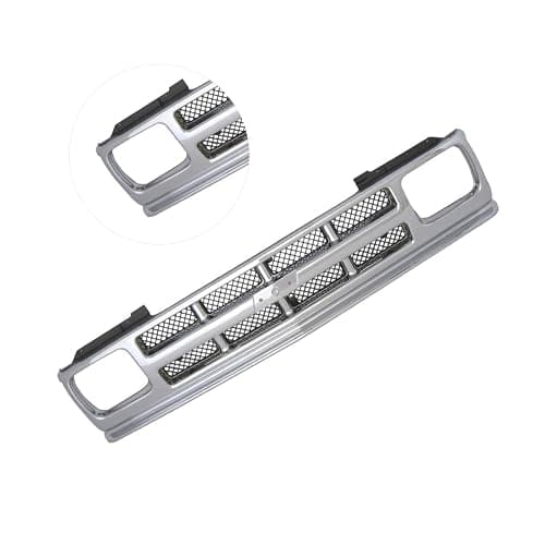 Front Grille Assembly Kit Silver Fits for 1991-1993 Chevrolet S10 1991-1994 S10 Blazer Chrome Replaces GM1200326 15701945-PFM thumbnail 5