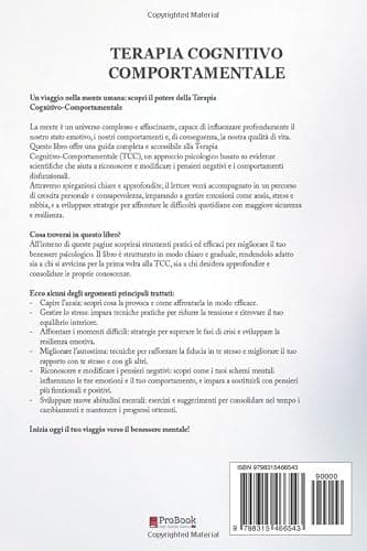 TERAPIA COGNITIVO COMPORTAMENTALE: 5 LIBRI IN 1 Strategie e Tecniche per Gestire Ansia, Rabbia e Stress Rafforzando Fiducia e Autostima, Vinci le Emozioni Negative e Ritrova la Serenità +eBook PDF thumbnail 2