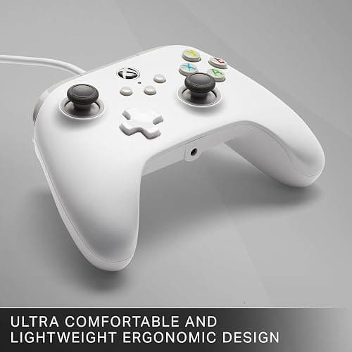 PowerA Wired Controller for Xbox Series X|S - White, gamepad, video game / gaming controller, works with Xbox One thumbnail 9