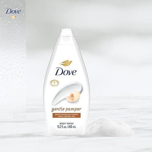 Dove Body Wash, Gentle Pamper 3-Pack – Soothing Moisturizing Cleanser for Soft Skin, 15.22 Oz Ea thumbnail 3