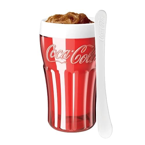 ZOKU Coca-Cola Float & Slushie Maker, Retro Make and Serve Cup with Freezer Core Creates Single-serving Smoothies, Slushies and Milkshakes in Minutes, BPA-free - Image 1