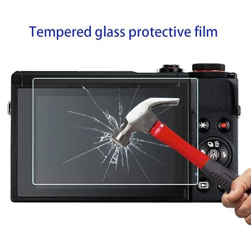HUIPUXIANG Screen Protector Compatible for Canon PowerShot SX740 HS SX730 HS Camera (for Accessories), 0.3mm High Definition 9H Hardness Optical LCD Premium Glass Protective Cover thumbnail 5