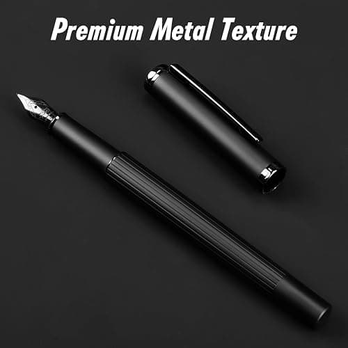 JINHAO Fountain Pen Fine Nib, Includes Ink Cartridges & Converter, Perfect Weight, Optimal Flow, No Skips thumbnail 3