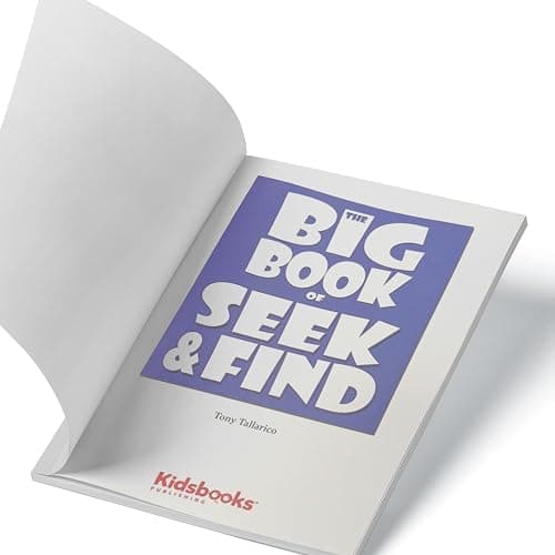 The Big Book of Seek & Find – Spooky Hidden Object Picture Puzzle Book for Kids | Seek and Find Activity Book for Boys & Girls | Boosts Focus & ... for Brain-Training (Search & Find-Big Books) thumbnail 8
