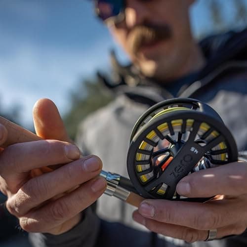 Redington Zero Fly Fishing Reel – Ultralight Trout Reel with Clicker Drag System, Large Arbor, Quick-Change Spool & Twin-Molded Handle – Durable Die-Cast Construction, 2/3 & 4/5 Weight Options thumbnail 5