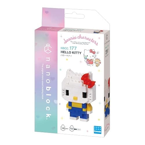 nanoblock - Sanrio - Hello Kitty ver. 2, Character Collection Series Building Kit thumbnail 5