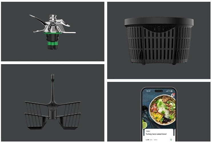 VORWERK BIMBY TM7 – Robot da Cucina Multifunzione 20+ in 1 con Schermo Touch 10", Cookidoo® Integrato, Boccale Isolato e Varoma per Cottura a Vapore – Tecnologia Avanzata Garanzia e Assistenza incluse thumbnail 5