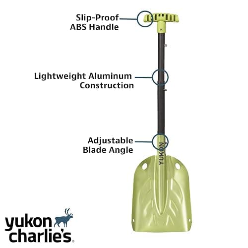 Yukon Charlie's Collapsible Snow Shovel, Lightweight Snow Shovel for Camping, Car, Emergency Kit thumbnail 5