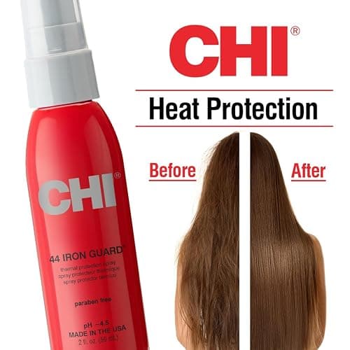 CHI 44 Iron Guard Thermal Protection Spray, Nourishing Formula Helps Resist Heat Damage to Hair & Tame Frizz, 2 Oz thumbnail 4