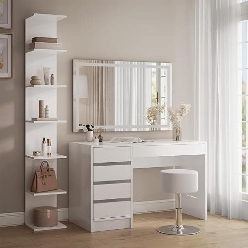 Vicco Étagère Paolo, Blanc, 30x190cm, pouvant être monté pour Le Rangement de Livres et d’Objets de décoration thumbnail 2