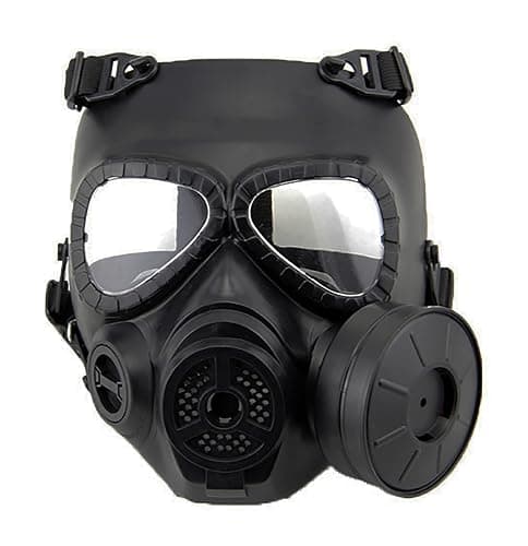 JOYASUS Taktische -Maske, Anti-Beschlag Paintball Vollgesichts-Dummy-Gasmaske, Totenkopf-CS-Maske für Cosplay, Halloween, Wargame-Maskerade - Image 1
