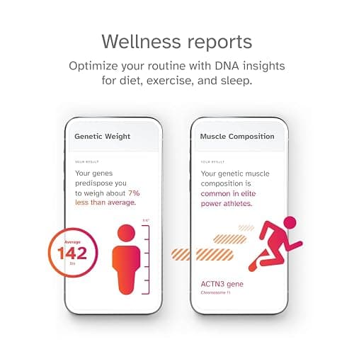 23andMe Health + Ancestry Service: DNA Test Kit, FDA-Authorized Reports, Genetic Test, Health Predispositions, Carrier Status, Wellness, Family Tree (Before You Buy See Important Test Info Below) thumbnail 5