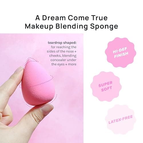 AOA Studio Collection makeup Sponge Set Latex Free and High-definition Set of 6 makeup Wonder blender For Powder Cream and Liquid, Super Soft Wonder Beauty Cosmetic thumbnail 4