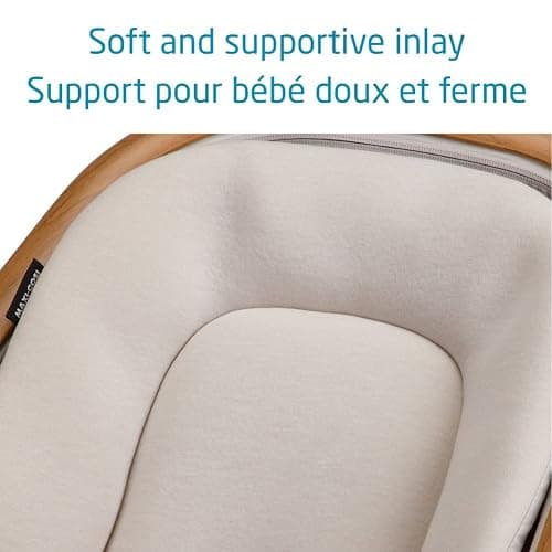 Maxi-Cosi 2-in-1 Kori Rocker, folds flat, travel, washable fabrics, Sand Horizon thumbnail 3